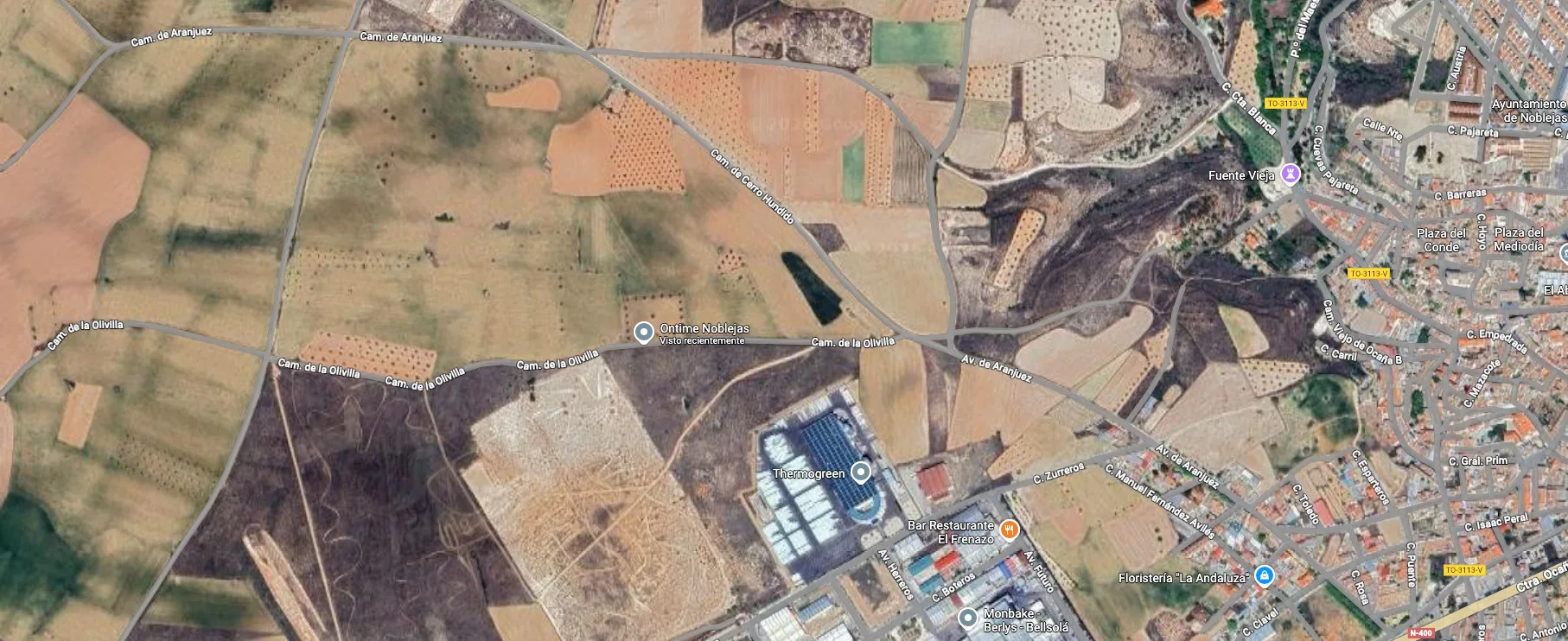 Mapa Noblejas